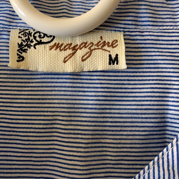 Summer blue long sleeve shirt - Picture 2 of 6